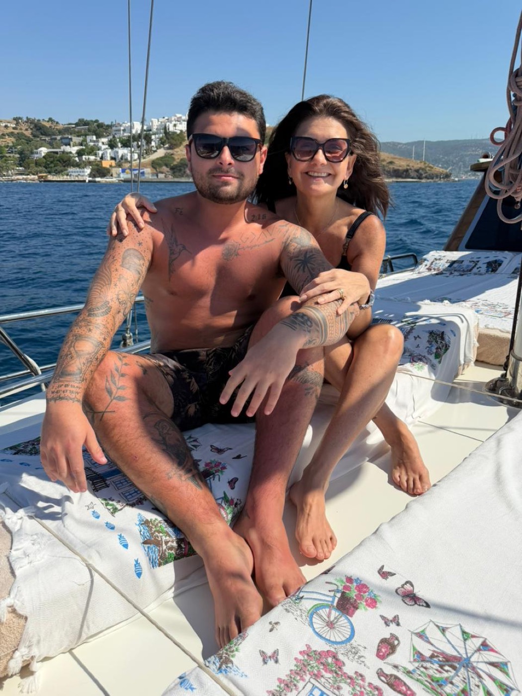 Casal a bordo em Bodrum — Guia na Turquia